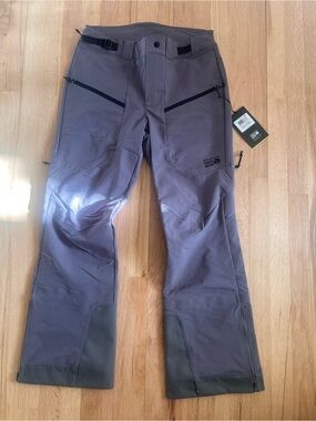 Women’s Mountain Hardwear Lavender Softshell Outdoor Pants